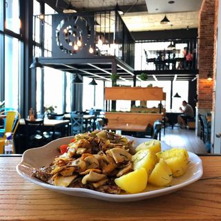 Grillowany schab saute