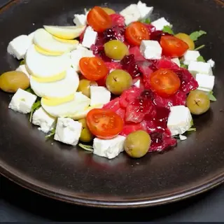 Salata cu somon Gravlax