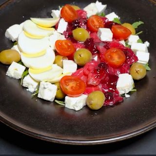 Salata cu somon Gravlax