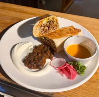 Beef Adobo Buritto