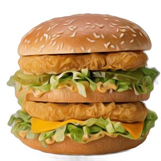 Hamburguesa BIG BURGUER DE POLLO