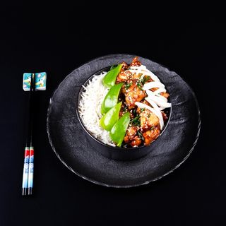 ტკბილ-მჟავე სოუსით