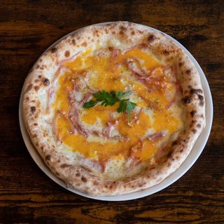 Pizza La Carbonara Sin Nata (33 Cm.)