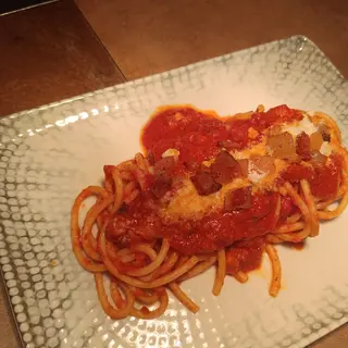 Paccheri alla Amatriciana