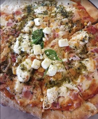 Pizza De Burrata (30 Cm.)