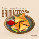 Assortiment Varié De Briouates -5pièces