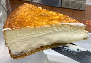 Tarta de queso (porción)