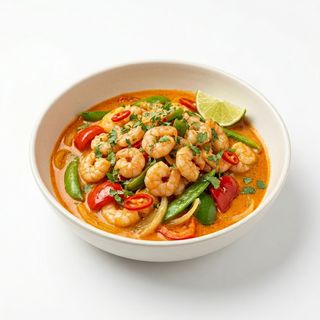Langostino Al Estilo Thai