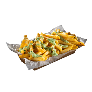 Cartofi prajiti cu usturoi