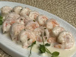 Креветки в вершковому соусі (100g)