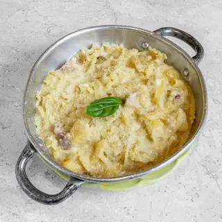 Pasta e patate con provola
