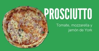 pizza prosciutto (mediana)