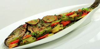 Plat loup de mer Grillé