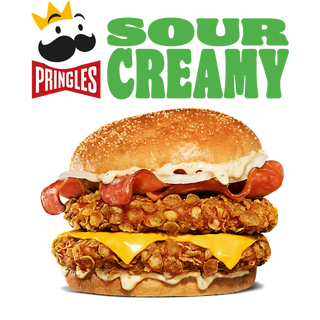 Pringles Sour Cream Double Crispy