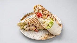 Grill chicken wrap