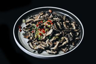 შემწვარი ჩინური შამპინიონი მშრალად, С9