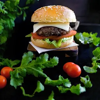 Smoke house burger
