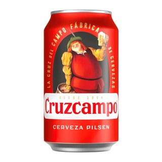 Cerveza Cruzcampo Lata Retráctil (33 Cl.)