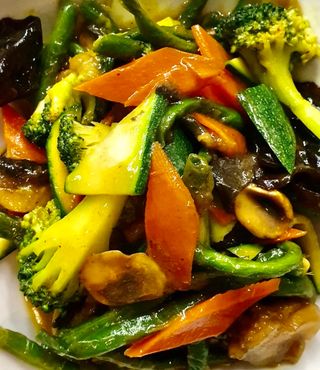 Verdure con curry