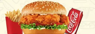 Tikka burger