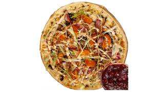 Pizza Drwala z żurawiną