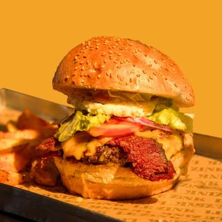 Le Double Smoke Meat Burger