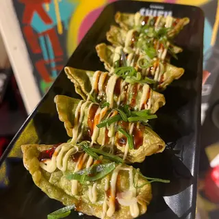 Fried vegan gyoza (6pz)