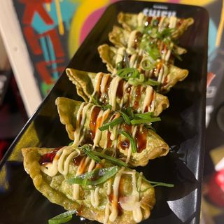 Fried vegan gyoza (6pz)
