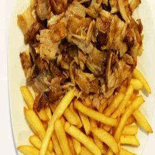 Patatas Fritas Gajo con Carne Medianas