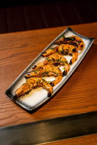 Креветки гриль/ Creveți grill