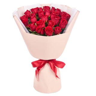 Buchet 25 Trandafiri Rosii