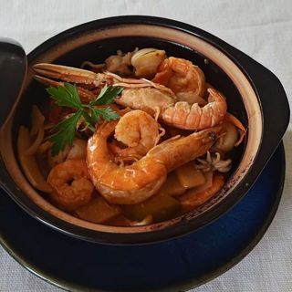 606 Gamberi in casseruola