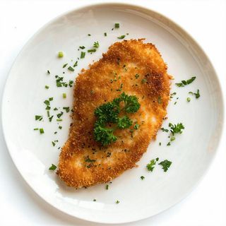 Petto di pollo panato