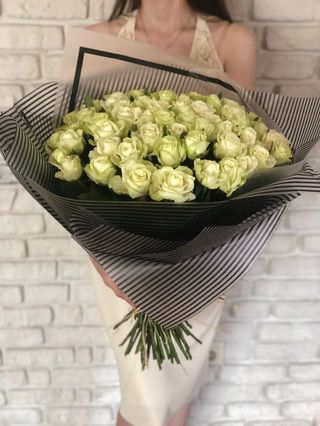 Букет "Аваланч" (51 роза)