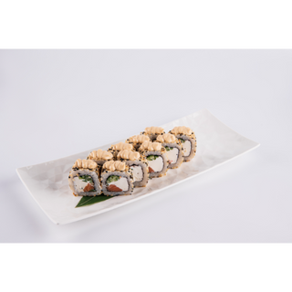 Аляска запеченный с лососьем