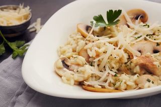 Risotto Al Funghi Vegano 