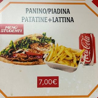 Menù studenti  