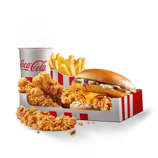 Star Burger Box Picant