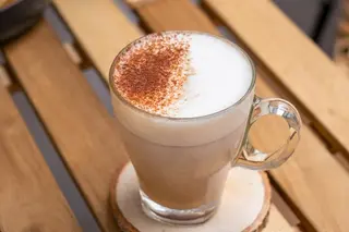 latte macchiato nature