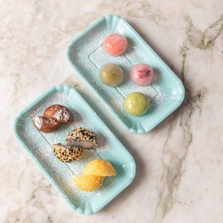 Mochi cheesecake alla fragola