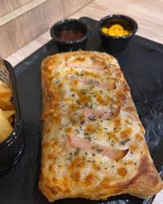 Tacos mixte gratiné. Medium