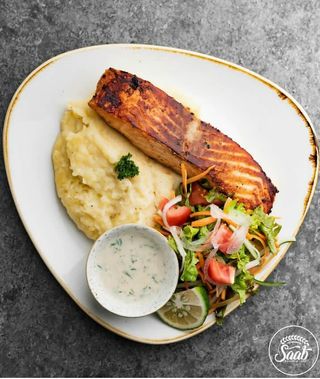 Norwegian Grilled Salmon