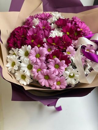 Bukiet margaretek mix 'Jaskrawe Szczęście' (5 szt +)