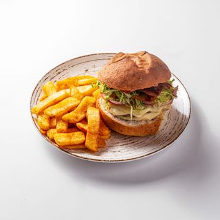 Hamburguesa Doble El Clásico