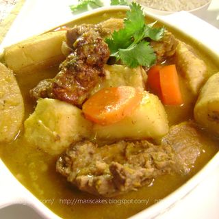 Sancocho y arroz blanco
