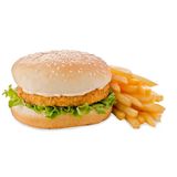 Burger Royale With Fries (Chicken Patty)