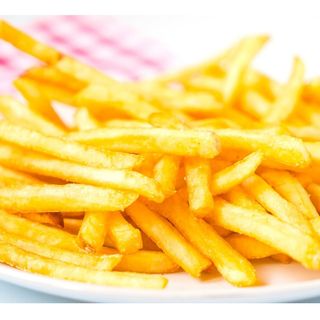 კარტოფილი ფრი და საწებელი