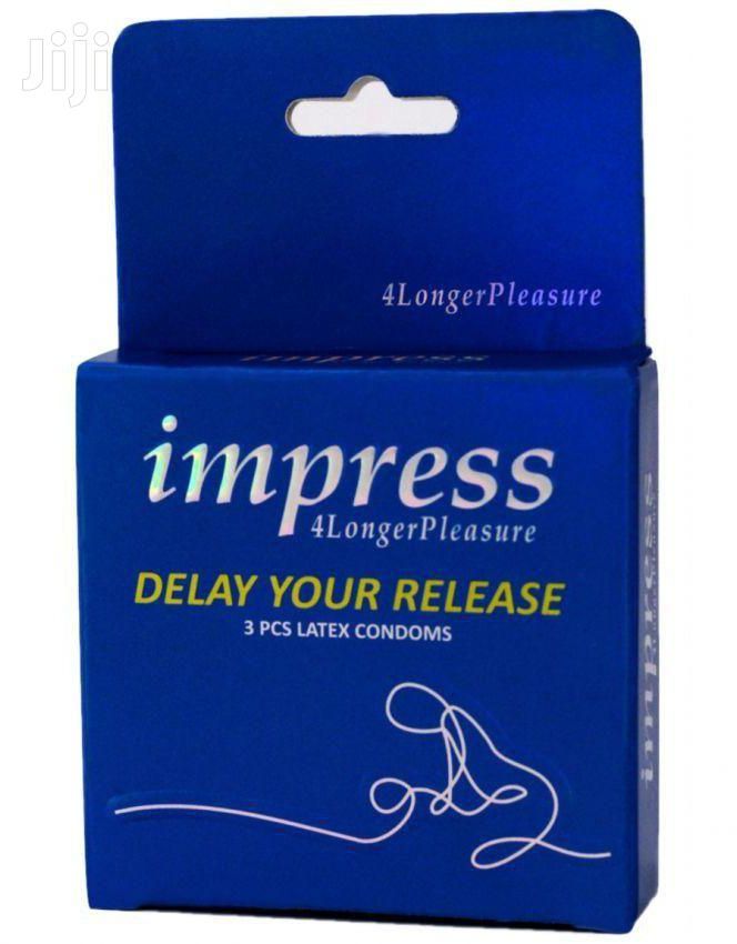 Impress 3Pcs Latex Condoms