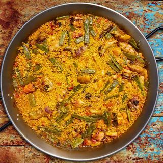 Arroz con conejo (para 2 personas)