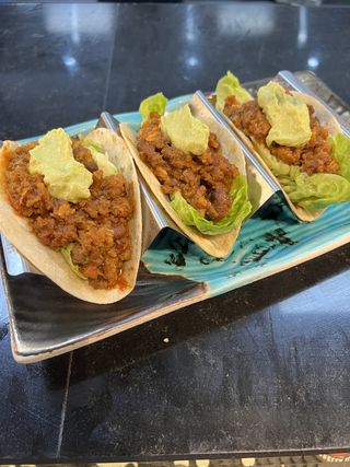 taco de carne(3 unds)